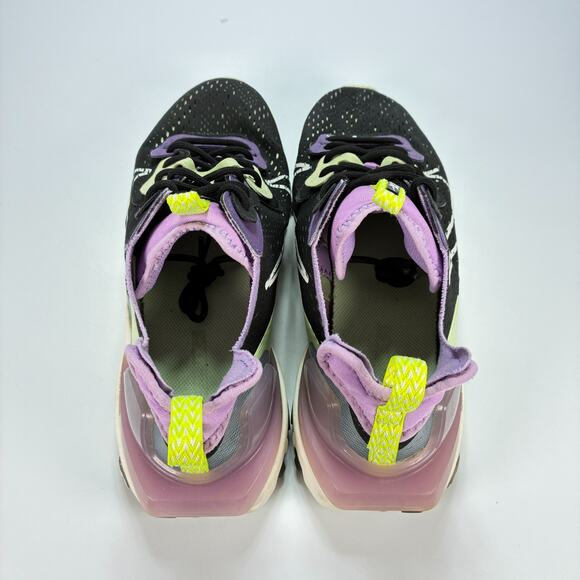 Nike React Vision Black Purple Lace Up Running Shoes CD4373-002 Men's Size 9 - Picture 6 of 10